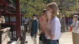 ウクライナ人留学生「令和の都」太宰府の文化体験 梅ヶ枝餅作りも|TBS NEWS DIG