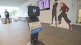 警備ロボットの実証実験 立ち入り禁止エリアの不審者をAIで検知 大分 | 大分のニュース|OBS NEWS|大分放送