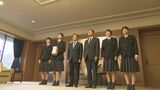 春高バレー準優勝!誠英高校が知事に報告|TBS NEWS DIG