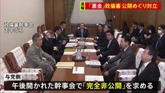 政倫審の開催めぐる与野党協議　結論は持ち越し　公開のあり方・質疑時間について折り合わず| TBS CROSS DIG with Bloomberg