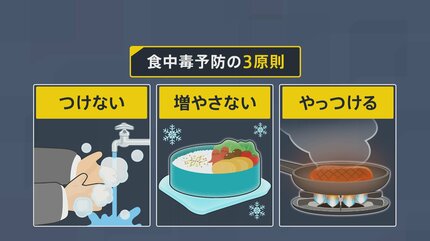 気温上昇で“食中毒”警戒…カギは細菌などを「つけない・増やさない