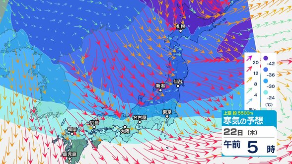 【大雪情報】列島すっぽり！雪ゾーン…21日から “警報級の大雪” 北陸地方中心に【雨と雪のシミュレーション】　|　富山のニュース｜天気・防災｜チューリップテレビ