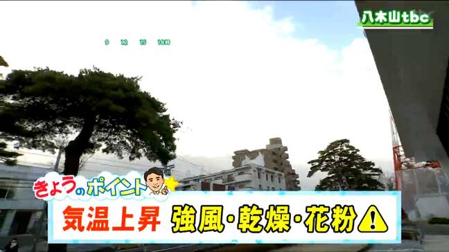【23日宮城の天気】気温上昇　強風・乾燥・花粉に注意|TBS NEWS DIG