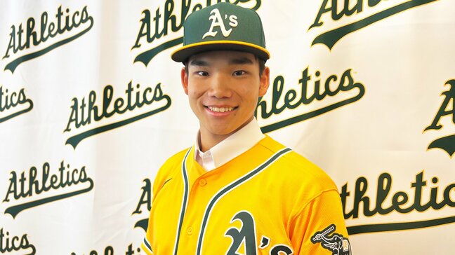 森井翔太郎、スイングスピードは大谷翔平並み　異例の挑戦も「マイナーから這い上がるのがわくわくする」|TBS NEWS DIG