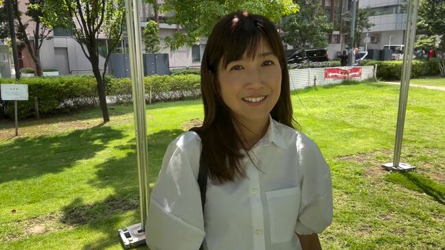 【根本美緒】「暑熱緩和」の街作りへ 都内公園でパラソル設置事業に立ち会い「日差しがないってこんなに楽」|TBS NEWS DIG