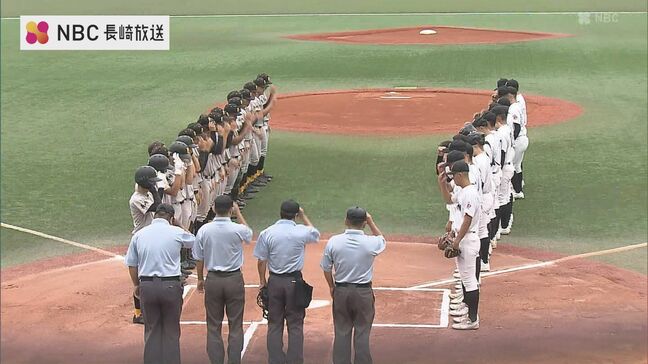 【高校野球・県高野連会長杯】ノーシード波佐見がセンバツ出場の長崎日大を破り優勝!中里選手の走者一掃3ベースで逆転 3投手リレーで3安打に封じる|TBS NEWS DIG