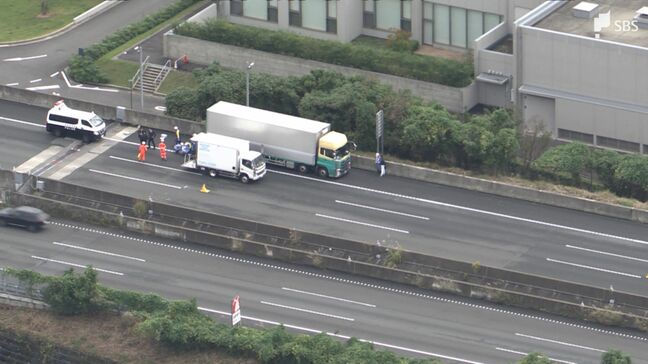 「左側の車線で人が倒れています」新東名・下り線でひき逃げ事件 トラック運転手の男性が意識不明の重体=静岡県警|TBS NEWS DIG