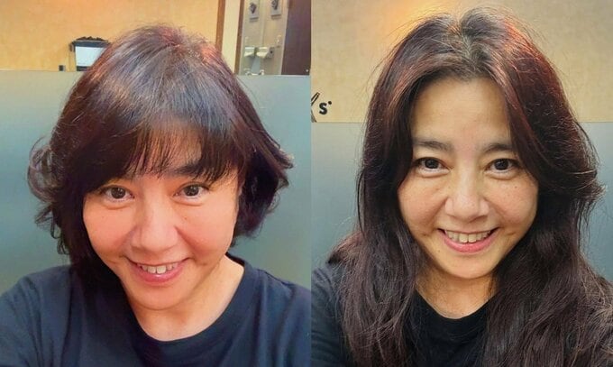 【 がんサバイバー・立花理佐さん 】　ヘアドネーションを報告　「私の髪が病気になってしまった子供達の役にたってくれたらと祈りながら」|TBS NEWS DIG