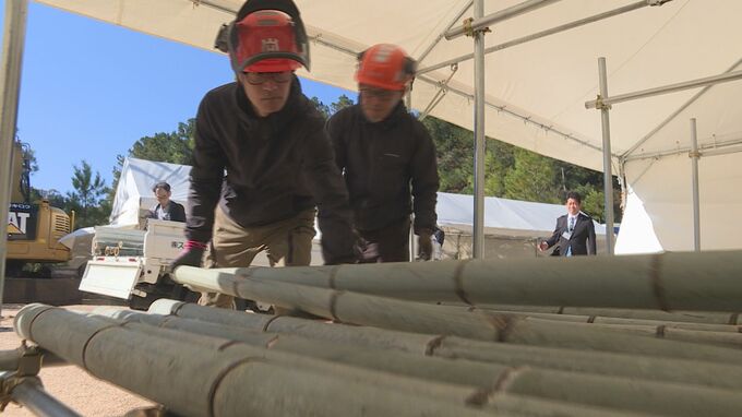 「刈って」「使って」「育てる」全国初の竹資源の循環システム　流通拠点「竹市場」開設|TBS NEWS DIG