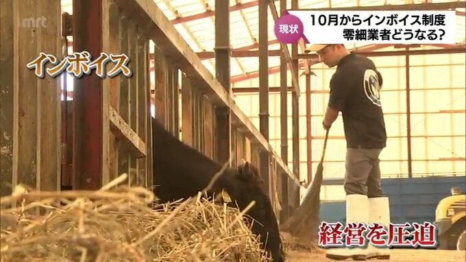 「長年培った技術が失われる」インボイス制度で廃業進む?　零細事業者の現状　|　MRTニュース ｜ ＭＲＴ宮崎放送
