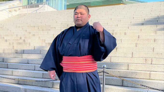 デビュー場所の幕下・落合、無傷の6連勝で全勝優勝に王手！史上初、1場所での新十両昇進へ前進【大相撲初場所・11日目】 |TBS NEWS DIG