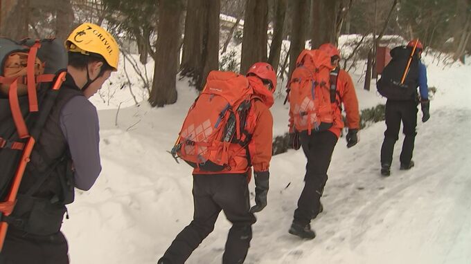 大山雪崩　福岡県の男性2人が行方不明　発生から3日目の捜索活動始まる【鳥取・大山町】　|　BSSニュース | BSS山陰放送