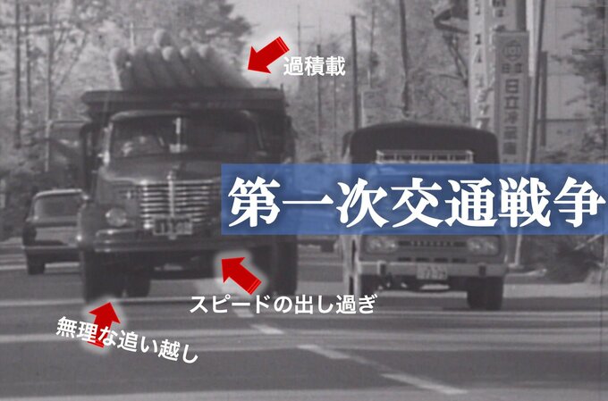 「クルマからこどもを守れ！」第一次交通戦争と呼ばれた頃【TBSアーカイブ秘録】|TBS NEWS DIG