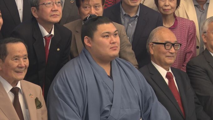 「自分はここからだと思う」横綱・大の里がいしかわ観光同友会に登場|TBS NEWS DIG