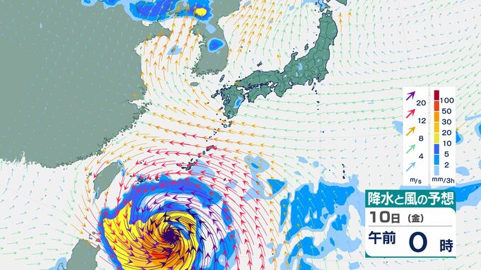 【警報級大雨・高潮のおそれ】気象庁の最新週間天気予報(7月7日～13日)　大型で猛烈な「台風9号(バービー)」の影響は？　進路予想・雨風シミュレーション【気象庁6日発表】|TBS NEWS DIG
