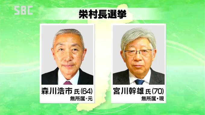 長野県栄村の村長選挙が告示　64歳の元村長と70歳の現職が立候補して選挙戦に|TBS NEWS DIG