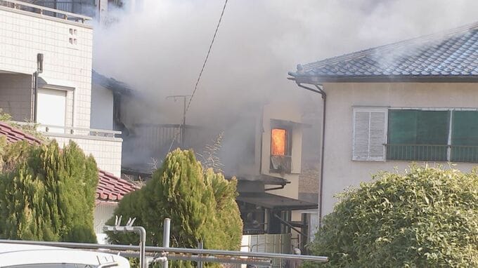 「浴室暖房をつけたら…」 千葉市・若葉区で住宅1棟が焼ける火事　漏電の可能性も　JR外房線「鎌取駅」から約3キロの住宅街|TBS NEWS DIG