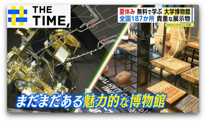 人気アニメの“実物大メカ”に“花火の打ち上げ”まで…博物館なのに「ゲームセンター感覚」【THE TIME,】 |TBS NEWS DIG