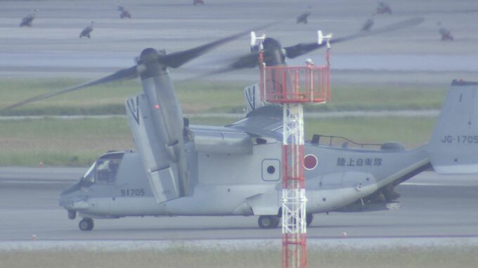 日米共同統合演習 「特定利用空港・港湾」の使用進む　那覇空港に陸自オスプレイ　|　沖縄のニュース｜RBC 琉球放送