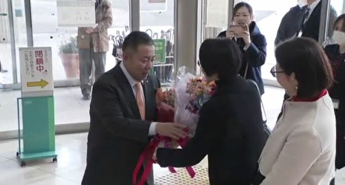 「復旧復興が第一」新・内灘町長、生田勇人氏が初登庁  能登半島地震で深刻な液状化被害　|　石川県のニュース｜MRO北陸放送