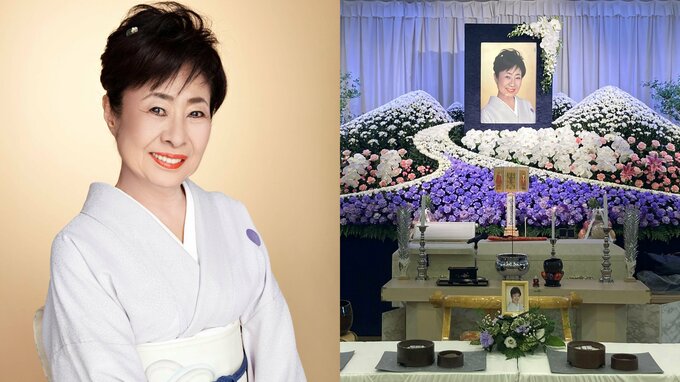 【 中村玉緒さん 告別式 】納骨は最愛の夫・勝新太郎さんと同じお墓に　祭壇には香水や灰皿・電子タバコも|TBS NEWS DIG