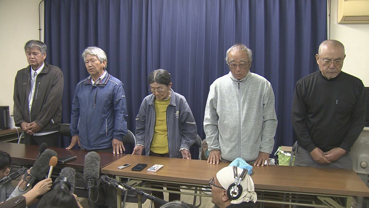 「大変な事態を引き起こして申し訳ない」ボランティアで船を出していた団体が会見　辺野古で船転覆2人死亡