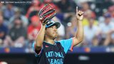 今永昇太 初オールスターで1イニング15球でパーフェクト、オリオールズのラッチマンから奪三振|TBS NEWS DIG