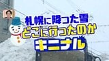 札幌に降った雪はどこへ行く…札幌ドーム12杯分が堆積場に　高さ30m積み上げ、この後は重機でかきまぜてとかす作業へ|TBS NEWS DIG
