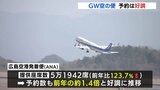 ゴールデンウィーク　空の便 予約は好調　JAL･ANA  広島空港 発着便　|　RCC NEWS | 広島ニュース | RCC中国放送