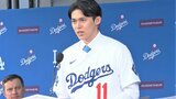 佐々木朗希 ドジャース入団会見！背番号は“11”「自分も被災して苦しい思いをしましたが、前を向き続ける」被災地・ロスにエール|TBS NEWS DIG