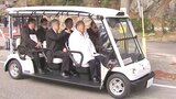 大入島の7人乗り自動運転バス 9日から実証運行が始まる 大分・佐伯市 | 大分のニュース|OBS NEWS|大分放送