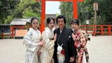 【天翔愛】和装で京都「葵祭」へ　天音・舞衣と三姉妹で美麗そろい踏み　藤岡弘、さんが一般参列者代表として下鴨神社での拝礼のため出席|TBS NEWS DIG