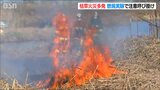 枯草火災多発「あっという間に燃え広がる」消防が燃焼実験で注意喚起　新潟市|TBS NEWS DIG