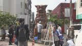職人「シーサーを作らせてくれてありがとう」 4月3日「シーサーの日」を前に壺屋のシンボル「うふシーサー」を清掃|TBS NEWS DIG