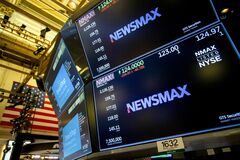 米新興メディアのニューズマックス株が77％下落－上場直後に急騰も| TBS CROSS DIG with Bloomberg