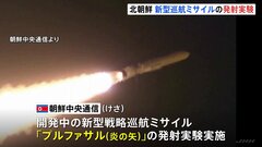 北朝鮮が新型戦略巡航ミサイル「プルファサル」発射実験を実施　「戦術核弾頭」を搭載可能か| TBS CROSS DIG with Bloomberg