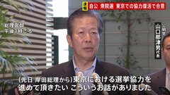 自公　東京での選挙協力で合意　岸田総理 公明党の山口代表と会談| TBS CROSS DIG with Bloomberg
