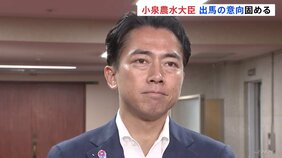 【速報】小泉進次郎農水大臣が総裁選出馬の意向固める　来週表明へ|TBS NEWS DIG