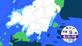 【警報級の大雪のおそれ】東京都心にも雪予想 あす(4日)は積雪のおそれも 「大雪に関する気象情報」関東甲信に気象庁が発表【雪はいつ降る?天気予報シミュレーション】|TBS NEWS DIG
