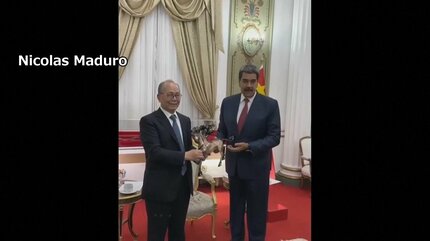 ベネズエラのマドゥロ大統領 中国特使と会談した数時間後に拘束 米