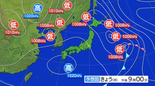 ひょうや突風、ゲリラ豪雨に注意を　7日夜のはじめごろにかけて大気の状態が非常に不安定に　関東甲信地方上空に強い寒気流入|TBS NEWS DIG