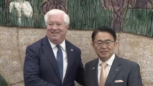 4月に着任した駐日アメリカ大使が大村秀章 愛知県知事を訪問「日米の良好関係をさらに前進させたい」　　|TBS NEWS DIG