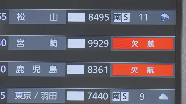 【台風情報】台風6号、6月3日も交通機関に影響 一部欠航や運休 福岡|TBS NEWS DIG