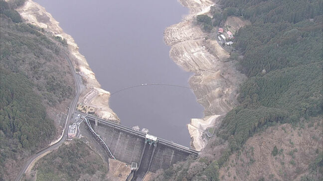 油木ダム貯水率低下　行橋市で渇水対策本部設置　減圧給水のおそれも|TBS NEWS DIG