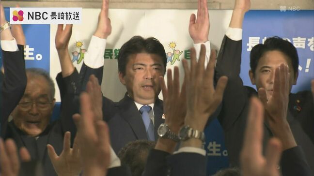参議院議員選挙長崎県選挙区　3選の古賀氏「成長型経済を作っていく」|TBS NEWS DIG