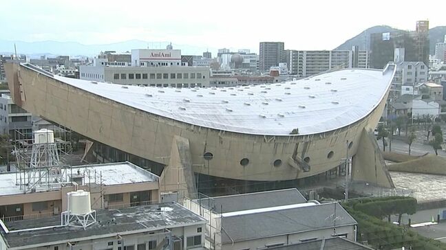 丹下健三が設計「船の体育館」建築家らの団体が解体を考え直すよう求める署名を県の教育委員会に提出【香川】|TBS NEWS DIG