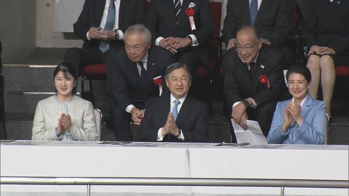 天皇陛下「素晴らしい試合をありがとう」　ご一家で車いすバスケットボール天皇杯決勝を観戦　試合後に選手らと懇談|TBS NEWS DIG