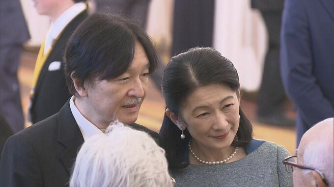 秋篠宮ご夫妻 地域に貢献する医師を称える「赤ひげ大賞」受賞者らと交流|TBS NEWS DIG