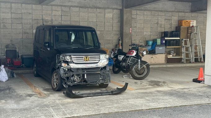 片側2車線の「左側」からUターン 直進の大型バイク男性死亡 宇佐市の国道で軽乗用車と衝突 大分　|　大分のニュース｜OBS NEWS｜大分放送
