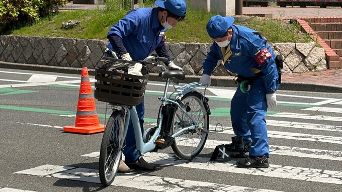 【速報】岡山市北区内山下の市道で軽自動車と自転車の衝突事故　自転車に乗っていた女性が重体|TBS NEWS DIG